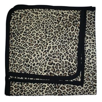 leopard baby blanket