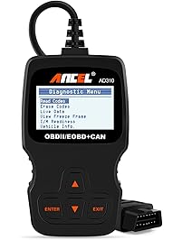 ANCEL AD310 Classic Enhanced Universal OBD II Scanner Car Engine Fault Code Reader CAN Diagnostic Scan Tool - Black