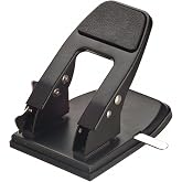 Office Depot Heavy-Duty 2-Hole Punch, Black, 10082