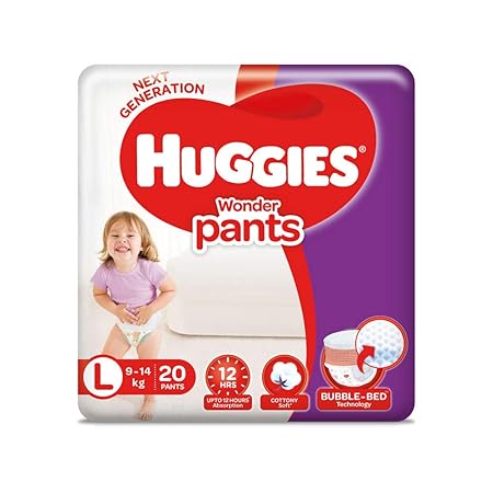 Huggies Wonder Pants, Large Size Diapers, 20 Count