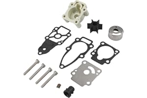 Outboard Water Impeller Repair Kit for 8HP/9.8HP/25HP, For Tohatsu M8B/M9.8B, For Mercury 4-8HP/9.9HP & For Evinrude 10HP Out
