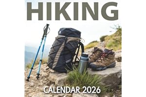 Hiking Calendar 2026: 12 Months of Scenic Trails, Mountain Views & Outdoor Adventure
