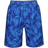 Rokka&Rolla Men's Swim Trunks Quick Dry Board Shorts Bathing Suit with Mesh Lining