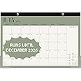 Desk Calendar 2025-2026, Runs Until December 2026 - Large Size 17" x 12" Desktop/Wall Monthly Calendar with To Do List, Perso