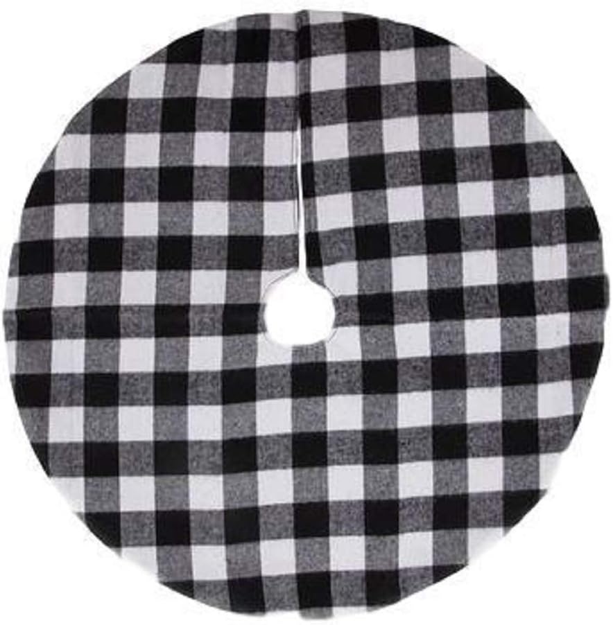 buffalo plaid mini tree skirt