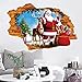 Christmas Wall Decals - Coerni Removable Waterproof Wall Stickers 27.6'' * 19.7''