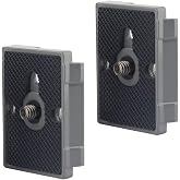 Rigdance 200PL-14 Quick Release Plate for Manfrotto 804RC2 Rapid Connect, 323 RC2, 498/496/ 494RC2, 2498RC, 2486RC, 468MGRC2 (Pack of 2)