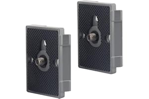 Rigdance 200PL-14 Quick Release Plate for Manfrotto 804RC2 Rapid Connect, 323 RC2, 488RC2, 484RC2, 498/496/ 494RC2, 2498RC, 2
