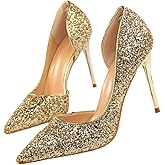 Dress First Womens Fashion Closed Toe Classic Pumps