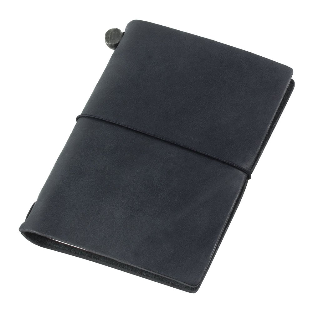 Midori Traveler's Notebook Journal Passport Size Black