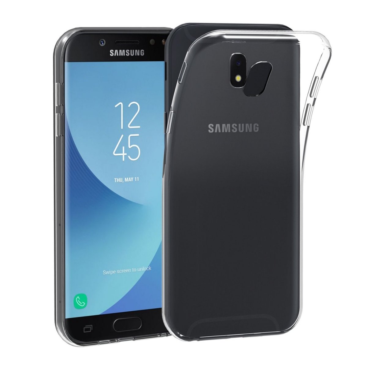 Buy Mega Deals4u Samsung Galaxy J5 J5 17 Sm J530f Tpu Ultra Thin Soft Clear Case Back Cover Free Screen Protector Cleaning Cloth Online At Desertcartluxembourg