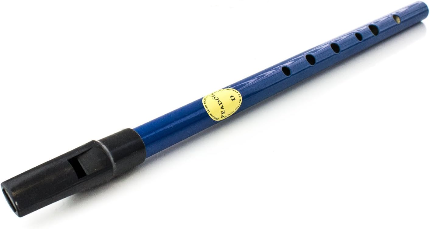 Irish Feadog D Tin Penny Whistle in Blue Amazon.co.uk Musical Instruments