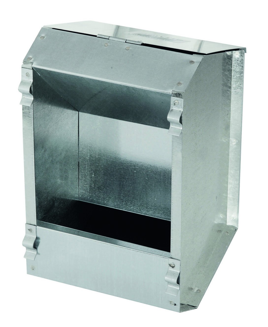 galvanized rabbit feeder