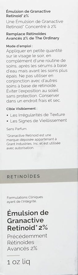 retinol the ordinary granactive retinoid 2 emulsion