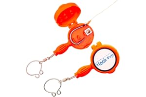 HOOK-EZE Fly Fishing Accessories - Fishing Knot Tying Tool for Tying Fishing Line to Hooks - Fishing Gear and Equipment, Gadget to Tie Knots Quick and Easy - Fishing Gifts for Men