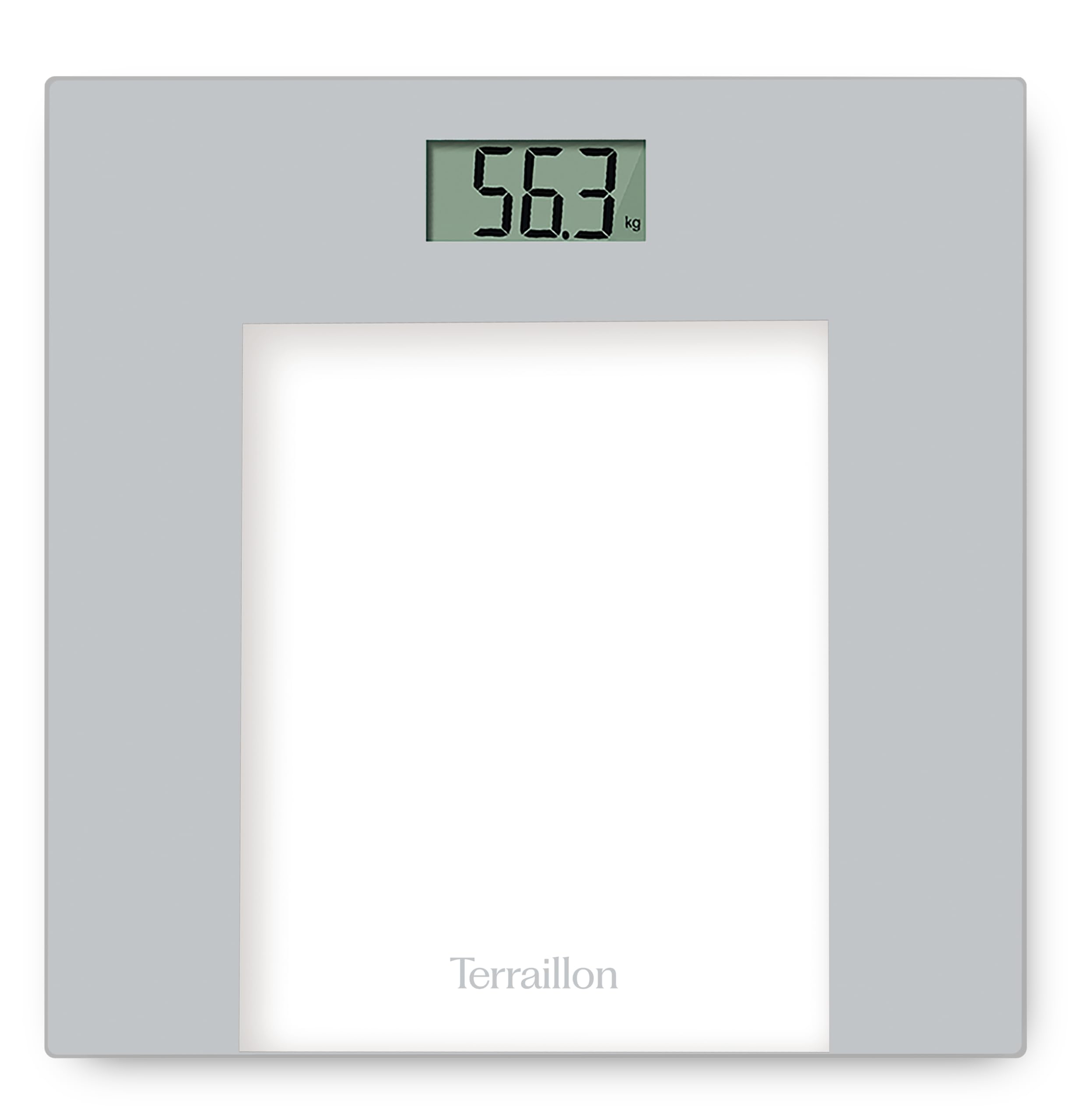 Terraillon Digital Bathroom Scales, Grey