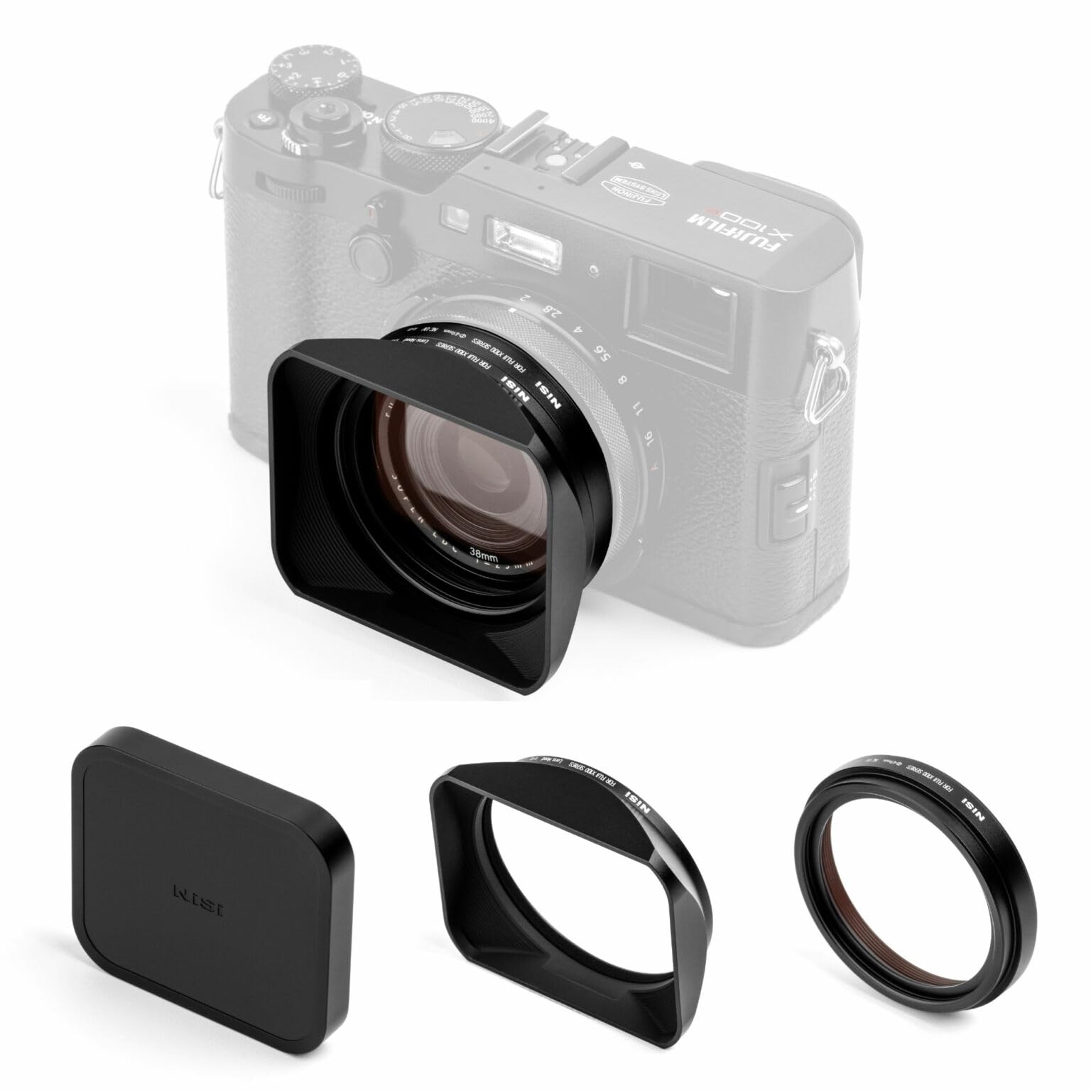 Mua NC UV Adapter Hood Kit for Fujifilm X100 Series (Black) Lens Protection Filter for Fuji