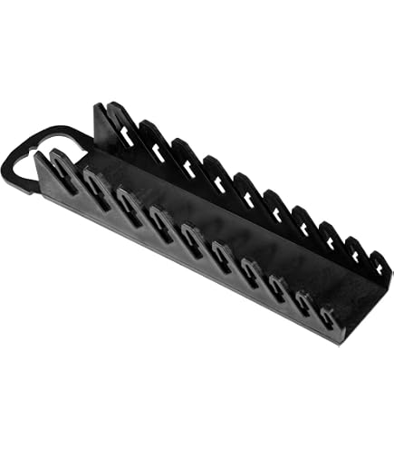 Ernst Manufacturing 5410 Modular Wrench Rack Organizer, 40 Tool, Black - USA eBa