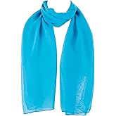 Hat To Socks Chiffon Scarf Sheer Wrap for Women