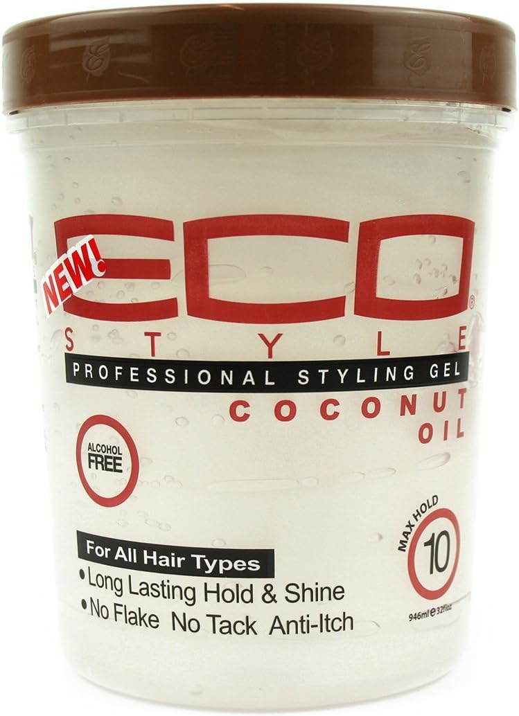 Eco Style r Coconut Oil Max Hold Professional Styling Gel 946 ml