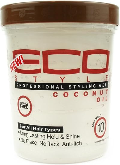 Eco Style r Coconut Oil Max Hold Professional Styling Gel 946 ml