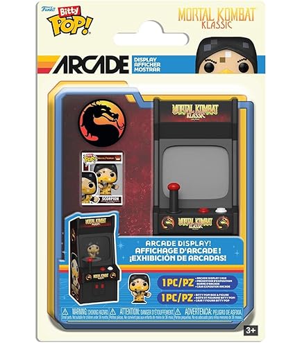 Amazon.com: Mortal Kombat: Scorpion vs. Sub-Zero Arcade Minico