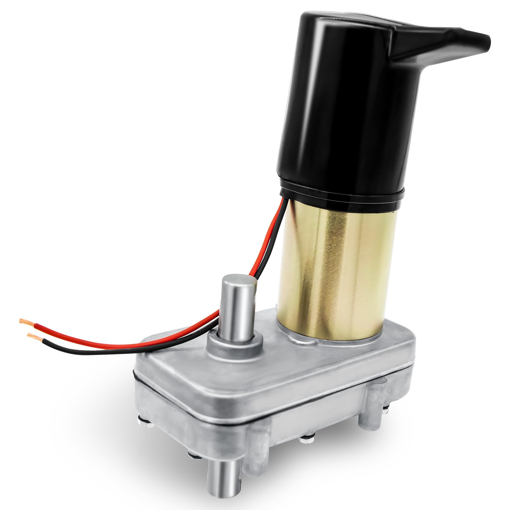 Photo 1 of RV Power Gear Slide Out Motor, Motorhome Replacement Gearbox Motor | in-Wall Dual Shaft, 131:1 Gear Ratio, 12V DC, Replace# 523900 522967 523143 523983 521976 523529 524327 K01265B300 K01469B300 etc.