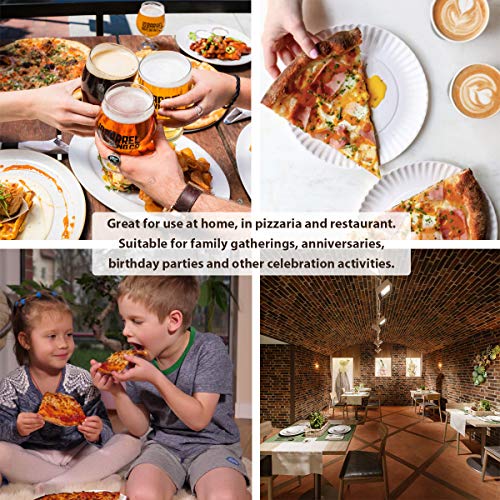 image for Stainless Steel Pizza Pan 13.39 inch - Deedro Round Pizza Tray Pizza B