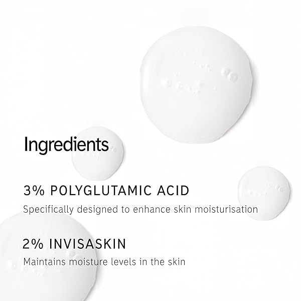 THE INKEY LIST POLYGLUTAMIC ACID SERUM, FACE SERUM TO MOISTURIZE DRY SKIN, REDUCE FINE LINES AND BOOST RADIANCE, 1.01 FL OZ