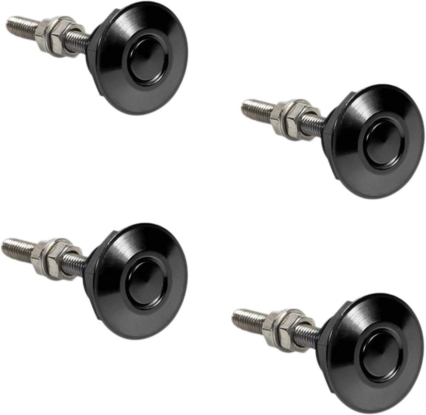 FANGLIANG 4X Push Button Quick Release Car Hood Latch Pin Lock