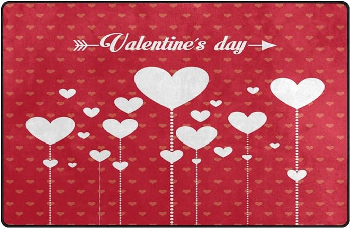 Tapis Damour Pour Le Cœur De La Saint Valentin Pour Le