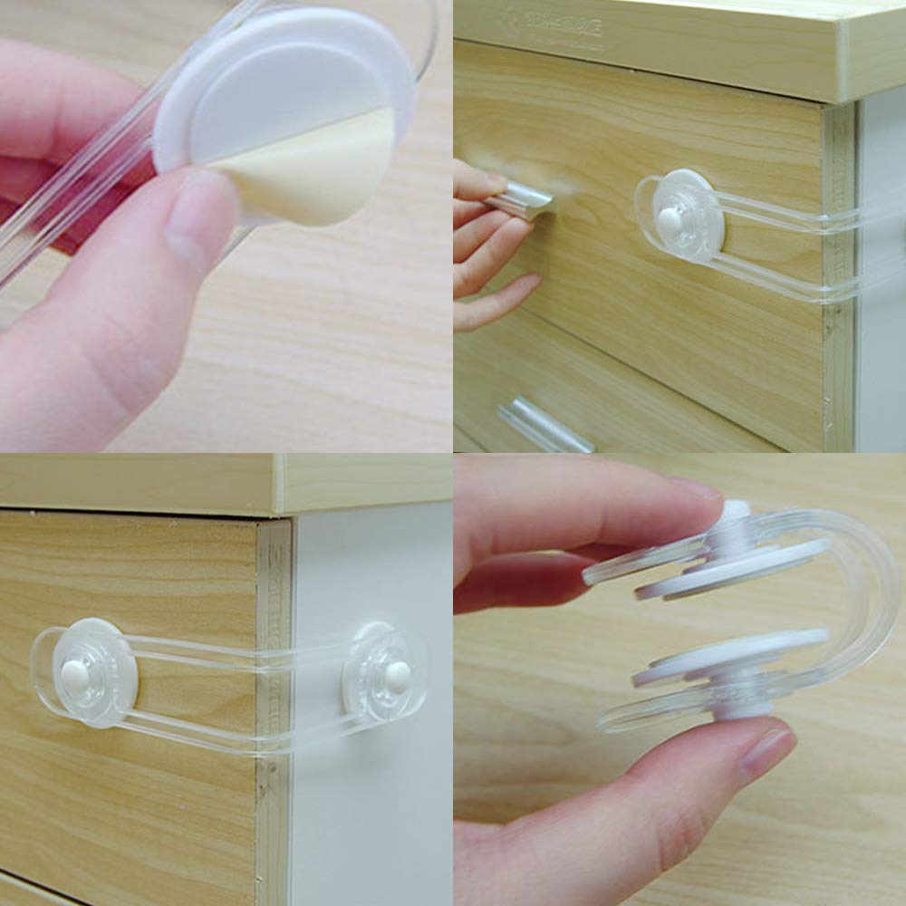 8pcs Loquets De Securite Pour Bebe pcs Protege Coin Bebe Mini Loquet Protection Coin Table Adhesive Multifonction Pour Placard Tiroirs Meuble Protections D Angles Et Rebords Bebe Puericulture Mkyra Org