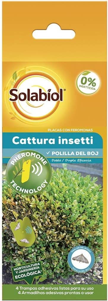Solabiol Placas Cromotrópicas con Feromonas para la Polilla de Boj ...
