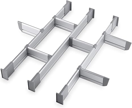 Adjustable Kitchen Drawer Dividers Elegant Aluminum Modular