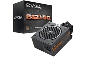 EVGA 850 BQ, 80+ Bronze 850W, Semi Modular, 5 Year Warranty, Includes Free Power On Self Tester, Power Supply 110-BQ-0850-V1