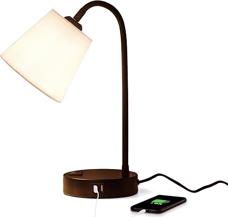 lampara tactil lifeholder con cuello de cisne flexible 3 modos de intensidad regulable lampara usb que incluye una bombilla edison blanca calida