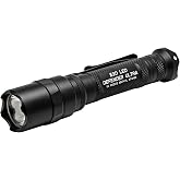SureFire LED Flashlight - E2D Defender Tactical 1,000 Lumens 10,600 Candela | E2D Defender Tactical Hybrid Beam LED Flashlight w/ Click Tailcap Switch - Mil-Spec Hard Anodized IPX7