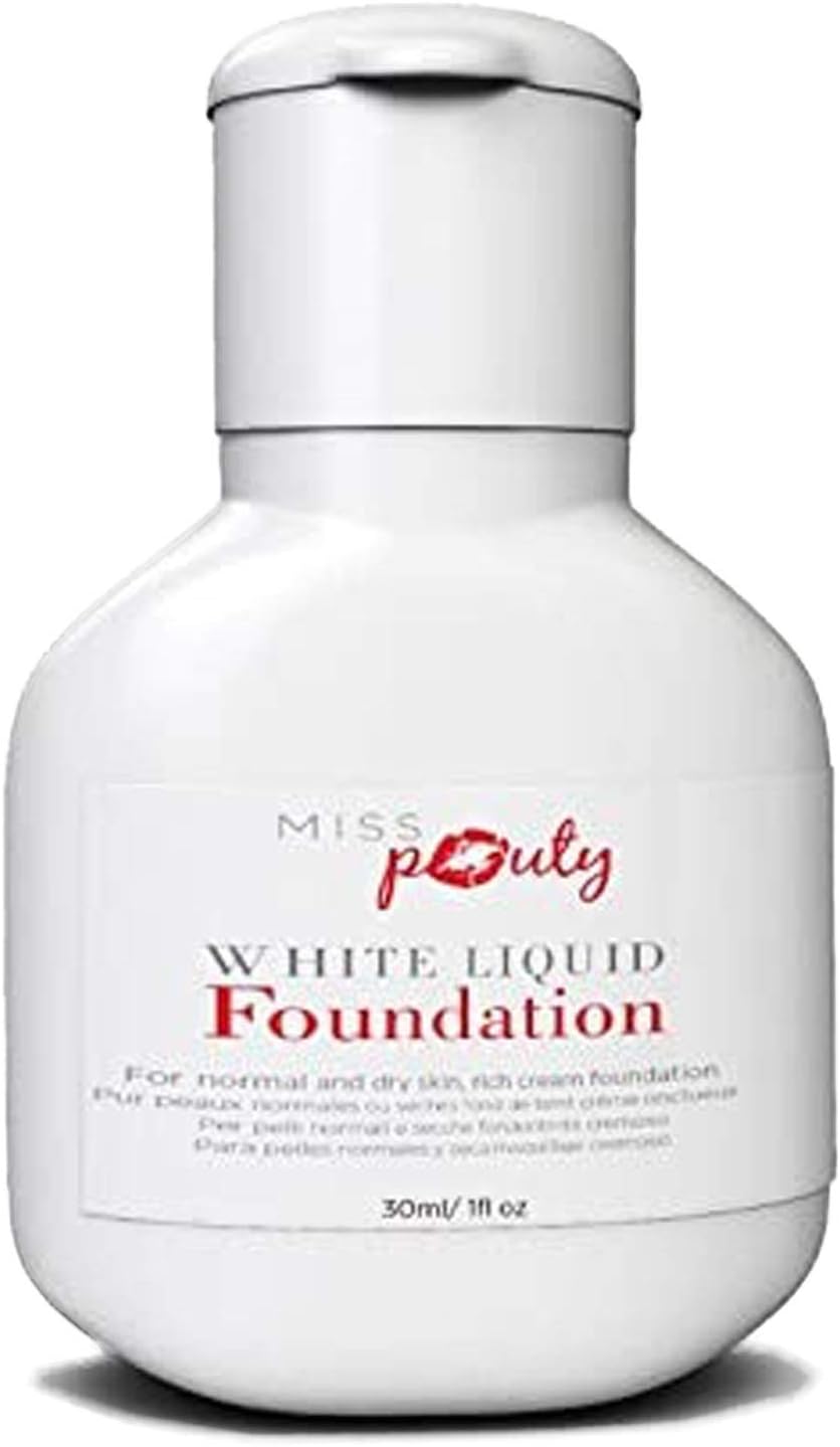 white liquid foundation