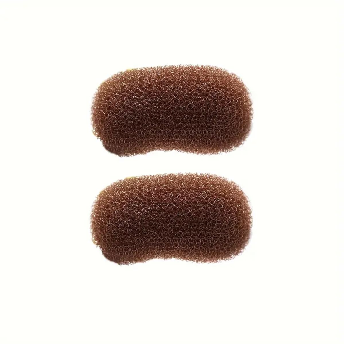 2Pcs Brown Volume Hair Bump Inserts Hair Padding Tool