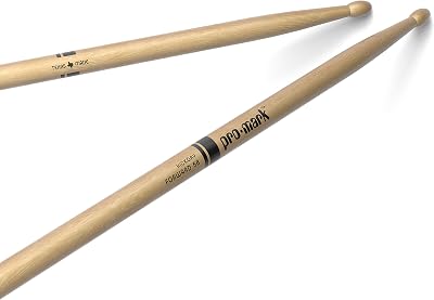 Promark American Hickory TX5BW Wood Tip Drumsticks 16 in .590 in USA