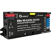 GLEDOPTO Elite 4 Channel ESP32 WLED LED Strip Light Controller Ethernet WiFi Dual Control Sound Reactive UART Energy Save Relay 20A Pluggable Fuse Level Shifter WS2811/12 SK6812 WS2815 Addressable LED