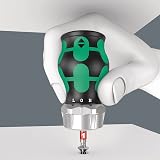 Wera Kraftform Kompakt Stubby Magazine RA 2 Snap-In Bit Screwdriver 6 Pieces view 6