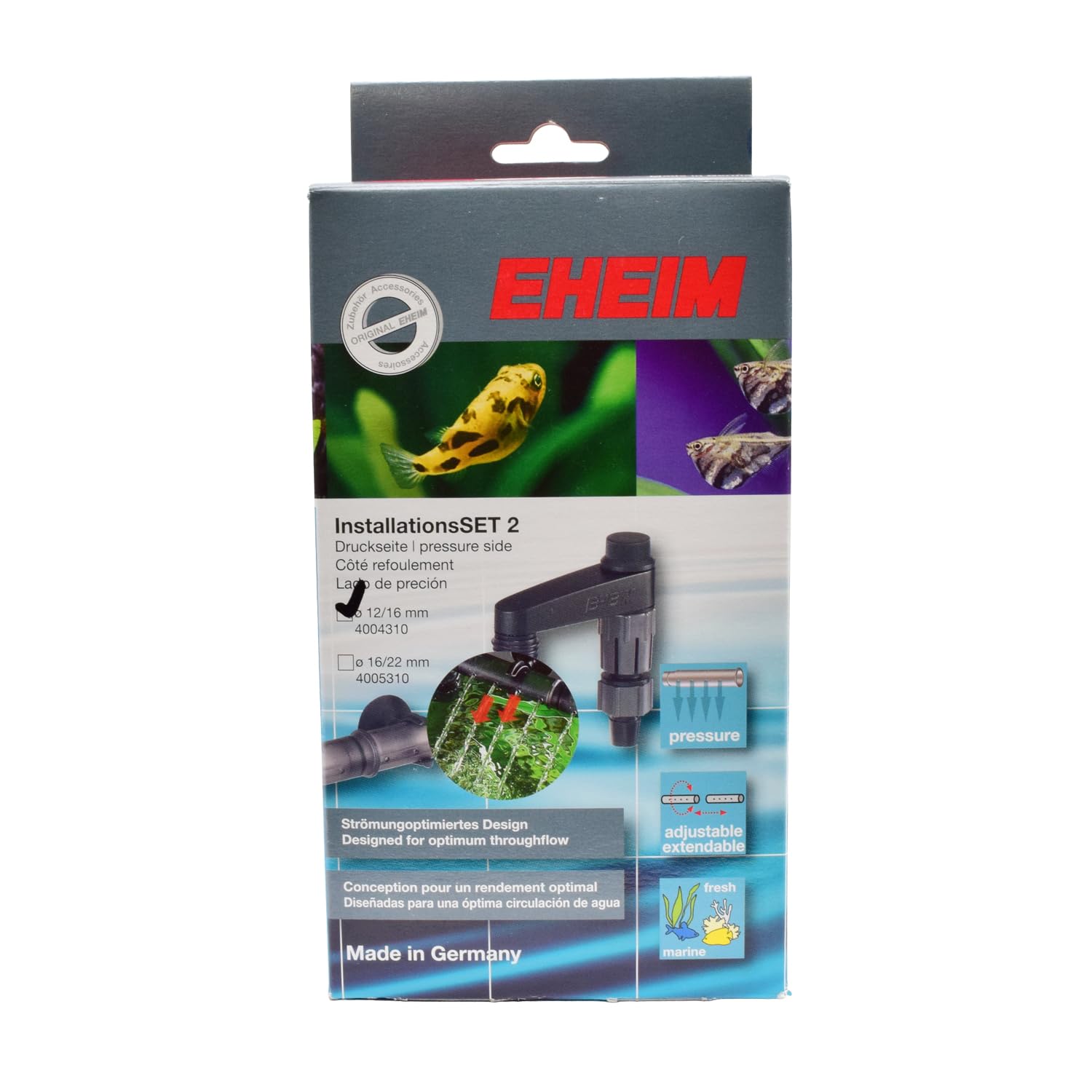 Eheim External Filter Installation Kit, Number 2, 12/16 mm