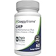 AnimalBiome Dog Probiotics - GMP Prebiotics and Probiotics - Reduce Diarrhea Flareups - for Dogs Over 40 lbs (60 Capsules) - DoggyBiome