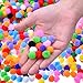 Mnixy Mixed Colours Pompoms for Crafts and Hobby Supplies (0.5 Inches, 1000 Pieces)