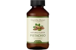 Vanilla Bean Kings Natural Pistachio Extract for Baking and Flavoring - 4 OZ - Premium Quality Natural Flavors for Baked Goods, Desserts, & Cooking