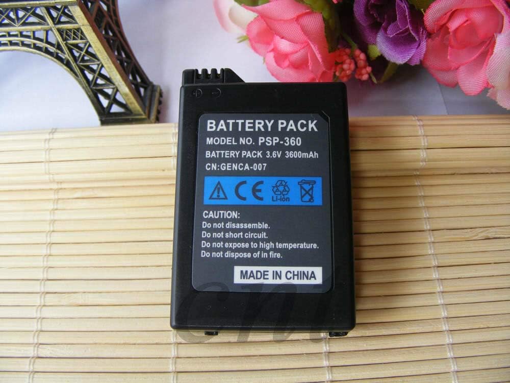 Amazon Com Fidgetkute 2x New Rechargeable Battery Ac Dc Charger For Sony Psp 110 Psp 1001 Psp 1000 Computers Accessories