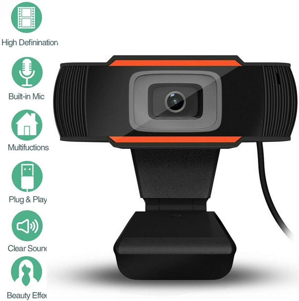 Desktop,Laptop,Streaming cams builtin Mic,Plug and Play Video