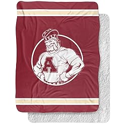 Alma College Blanket, 60"x80" Primary Logo, Silky
