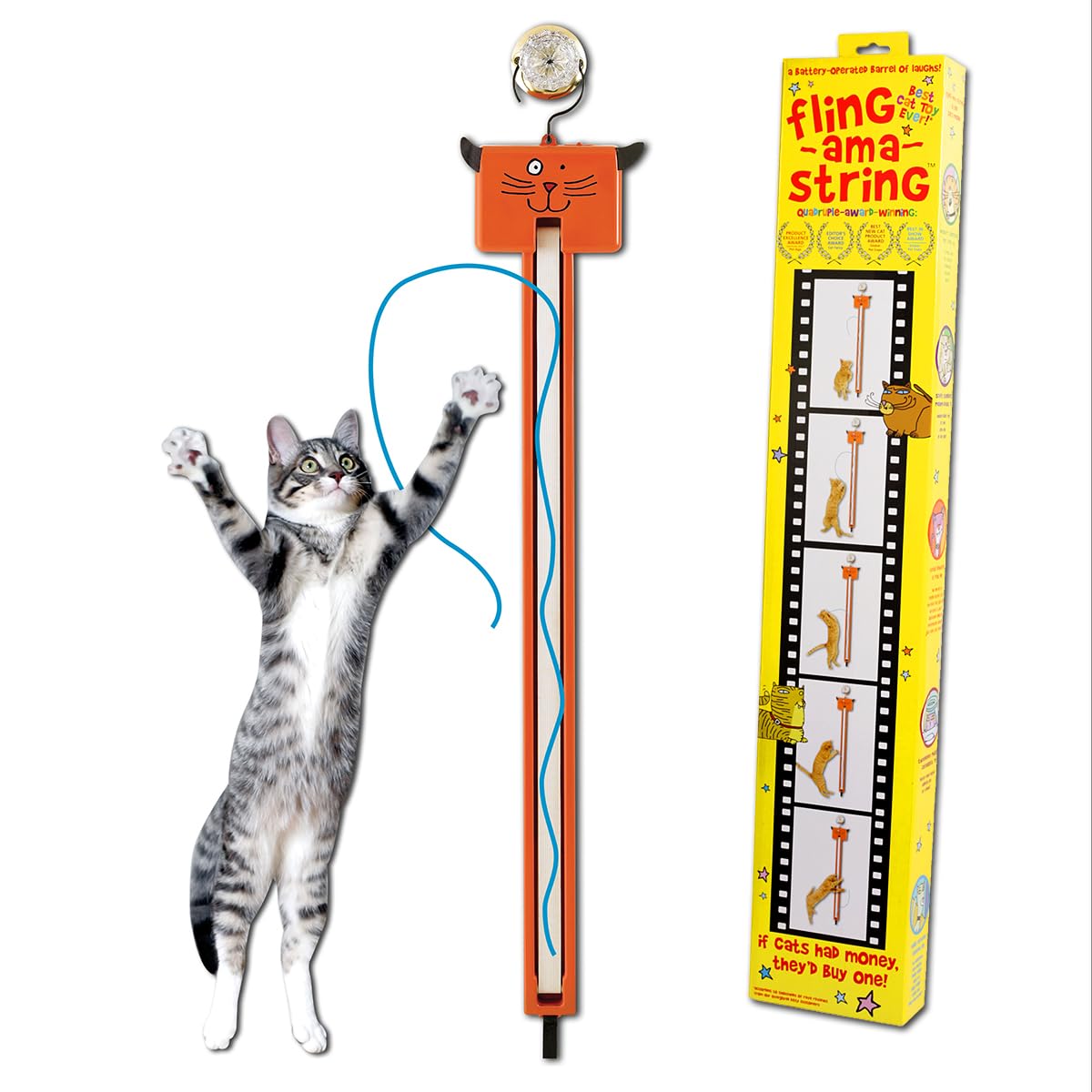 Moody Pet Fling-AMA-String Cat Toy